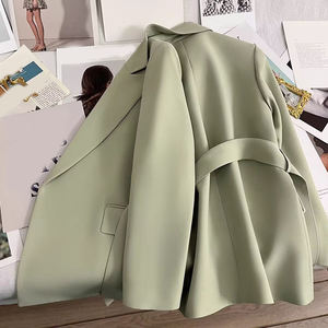 नई फीता सूट जैकेट कोट महिलाओं शरद ऋतु वसंत कोरियन शैली आकस्मिक कोट महिला फैशन ब्लेज़र शीर्ष - Product Image 4