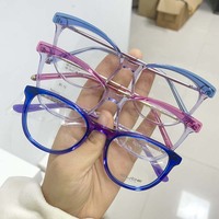 Lunettes en acétate en gros, styles multiples mixtes pour hommes et femmes, prêtes à être expédiées, montures de lunettes de mode, lunettes optiques