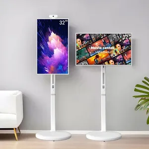 32 Inch Portable Touch Screen Smart <b>TV</b> 8+128G WiFi Screen Casting 8 Core Stand <b>Remote</b> <b>Control</b> - Product Image 4