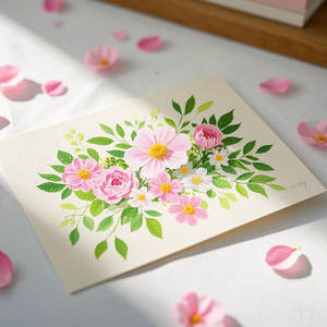 Impresión de bienvenida de hotel de saludo simple Offset Tarjeta de visita Lámina de papel recubierta Estampado plegable en relieve Premium Business Poster - Product Image 6