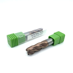 Tungsten carbide 3 Flutes tiain tráng cuối phay Cutter Set cho máy cắt CNC - Product Image 5