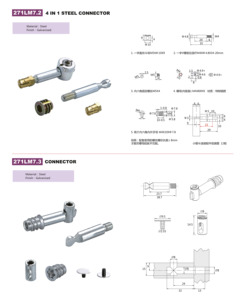 271LM6 Perlengkapan Furnitur Penghubung Lemari Furnitur - Product Image 5
