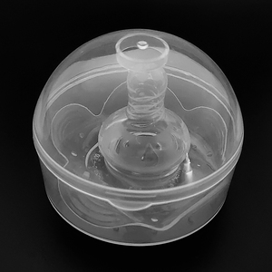 Tétine en silicone PPSU en forme de pétale pour soutien mammaire, stockage manuel du lait, motif imprimé, tailles variables - Product Image 2