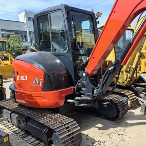 Pour <span class=keywords><strong>mini</strong></span>-excavatrice sur chenilles <span class=keywords><strong>Kubota</strong></span> KX163-<span class=keywords><strong>5</strong></span>, machine compacte de <span class=keywords><strong>5</strong></span>,59 <span class=keywords><strong>tonnes</strong></span> avec moteur, boîte de vitesses, roulement et composants PLC - Product Image 3