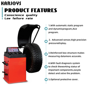 Équilibreuse de roue de <span class=keywords><strong>moto</strong></span> populaire 0.25kw machine d'<span class=keywords><strong>équilibrage</strong></span> de <span class=keywords><strong>pneu</strong></span> pour <span class=keywords><strong>pneu</strong></span> de voiture garantie d'un an équipement de véhicule de réparation - Product Image 2