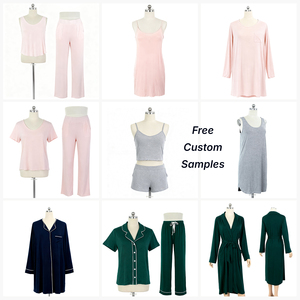 <span class=keywords><strong>Pigiama</strong></span> Stampato Primaverile e Autunnale per <span class=keywords><strong>Donna</strong></span>, Set all'Ingrosso in Tencel <span class=keywords><strong>Modal</strong></span>, <span class=keywords><strong>Pigiama</strong></span> in Bambù per <span class=keywords><strong>Donna</strong></span> - Product Image 4