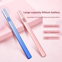Penunjuk Laser Bisnis JF Berdaya Tinggi Sinar Hijau, Dapat Diisi Ulang USB, Logam Aluminium Alloy untuk Luar Ruangan, Berperingkat IP20, Model Kantor Penjualan untuk Meja