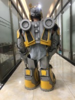 Costumes de robot Namchi, taille réelle, petite taille, artificiel, réaliste, jambes sur pilotis, costume de robot de parc d'attraction pour enfants