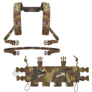 Quad Slot Magazine Pouch Tactical Chest Rig Bag Equipo Chaleco Táctico Elástico Caza Camuflaje Tactical Gears <span class=keywords><strong>MU</strong></span> - Product Image 6