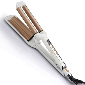 Rizador de pelo eléctrico, rizador de pelo de Tres barriles con revestimiento cerámico, rizador de pelo de 3 barriles triples () - Product Image 5
