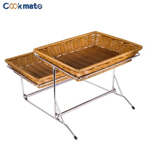 ชั้นวางตะกร้าขนมปังเป็นมิตรกับสิ่งแวดล้อม ทางเลือกใหม่สําหรับห้องครัวเพื่อสุขภาพ ที่เก็บของในครัวที่สวยงามและใช้งานได้จริง ยอดนิยมใหม่ - Product Image 2