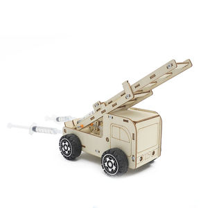 Science éducative Artisanat Kits Puzzles en bois 3D STEM Model Car Kits - Product Image 5