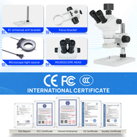 SANQTID TD-0850-2KHU 8-50X Stereomicroscope 2K HDMI Mobile Phone Repair & Jewelry Inspection Microscope Includes an 11.6-inch