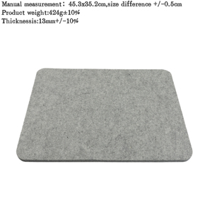 Professional Wool Ironing Mat 100% New Zealand Wool Heat-Resistant for Clothing 25x25cm - Product Image 5