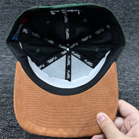 Gorra de Béisbol Deportiva de Gamuza de Lujo con Logotipo Bordado en 3D Personalizado al por Mayor, Unisex, Ajustable