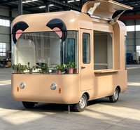 Camion de restauration mobile professionnel à double essieu, résistant à la rouille, avec alimentation intégrée et équipement de cuisine personnalisable, facile à utiliser