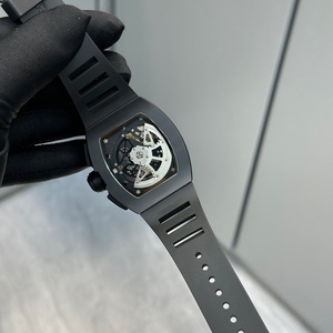 Nuevo Reloj Mecánico Automático YRM 2025 con Movimiento de Cronometraje, Reserva de Energía de 48 Horas, Material Cerámico, Caja Personalizada, Reloj para Hombre - Product Image 5