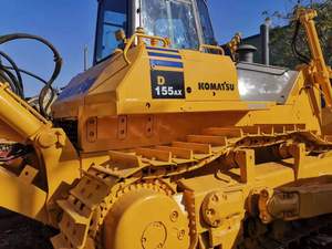 Topadora de cadenas Komatsu D155AX-5, tractor de orugas Komatsu, origen Japón, topadora usada D155 en venta Komatsu - Product Image 6