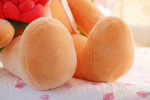 Orsacchiotto di Peluche con Rosa all'Ingrosso Miglior Regalo per San Valentino Orsacchiotto <span class=keywords><strong>che</strong></span> Abbraccia una Rosa Giocattolo di Peluche Personalizzabile in Dimensioni e Colore - Product Image 6