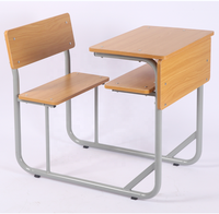 Bureau et chaise d'étude professionnels pour l'école/bureau et banc pour étudiants universitaires/table et chaise d'école pour collège/ensemble de meubles d'école