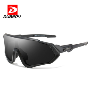 <span class=keywords><strong>Gafas</strong></span> de Sol DUBERY 2026 para <span class=keywords><strong>Hombre</strong></span>, Montura Grande Azul/Roja, Protección UV400, Deportivas y de Moda para Motociclistas - Product Image 2