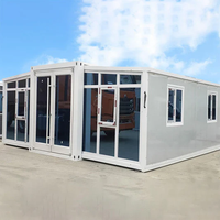 XH conception européenne 20ft conteneur maison détachable extensible structure préfabriquée pas toiture fait panneau sandwich en acier