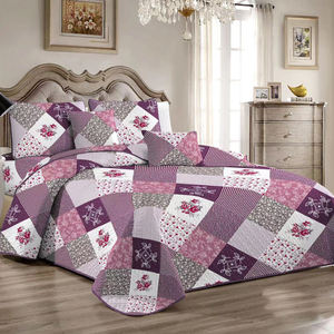 Çin üretimi otel yatak örtüsü seti kapitone yatak örtüsü kral yatak örtüsü - Product Image 5