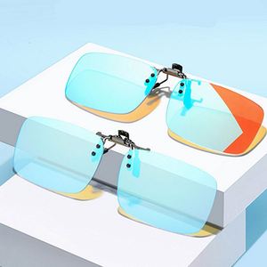 Novedad: Clip para Gafas de Sol con Logotipo Personalizado para Corrección de Daltonismo Rojo-Verde, Clip para Gafas para Hombres y Mujeres - Product Image 1
