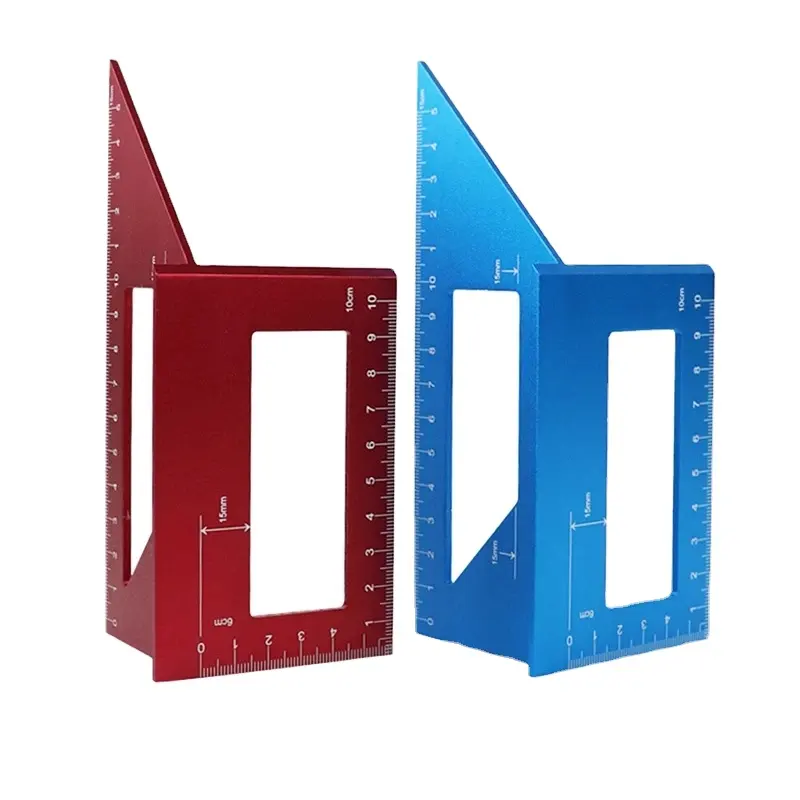 Multifunktion quadrat 45-Grad-Winkel 90-Grad-Aluminiumlegierung
