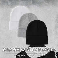 Bonnet tricoté unisexe personnalisé par le fabricant, brodé, pour la course, l'hiver, vierge, avec logo personnalisé, pour la plage et les voyages, 100%