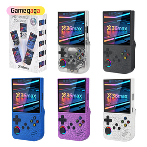 เครื่องเล่นเกมพกพา X X36 MAX หน้าจอ IPS 4 นิ้ว จอยสติ๊ก RGB รองรับโอเพ่นซอร์ส วิดีโอเกม รองรับอีมูเลเตอร์มากกว่า 30 ตัว - Product Image 1