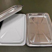 Barquette en PET pour emballage sous vide écologique, fabriquée en Chine, idéale pour la viande, les sushis, les aliments pour animaux et la présentation de la viande