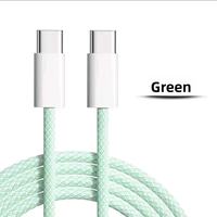 Cable Premium Xput de 2 Metros, Trenzado de Nailon, Tipo-C a Tipo-C, Carga Rápida 3A, Multifuncional para MacBook, iPad Pro