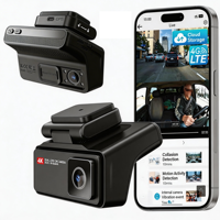 Cámara para Auto 4G con Grabación Frontal e Interior, Full HD 1080P, Doble Lente, GPS Integrado, Bluetooth, Transmisión en Vivo
