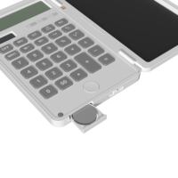 Calculatrice Bloc-Notes Pliable avec Tablette Graphique Bloc-Notes Dessin Bloc-Notes Électronique Portable Intelligent LCD Kit d'Écriture Intelligent