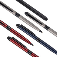 Vente directe d'usine du nouveau stylo à bille de stylo de publicité promotionnelle mat d'écran tactile avec la capacité d'impression de logo
