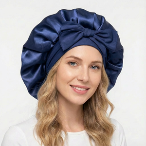 <span class=keywords><strong>Bonnet</strong></span> <span class=keywords><strong>en</strong></span> soie 16/19/22 Momme pour femmes, <span class=keywords><strong>bonnet</strong></span> de nuit <span class=keywords><strong>en</strong></span> soie de luxe pour dormir, <span class=keywords><strong>bonnet</strong></span> <span class=keywords><strong>en</strong></span> soie pour femmes avec certification OEKO-TEX - Product Image 1