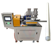 Machine de soudage par friction à pression Hanshu New PP pour filtre purificateur d'eau, avec contrôle PLC, haute précision, diamètre réglable