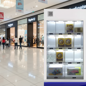 Máquina Expendedora de Dulces Inteligente BK, con Bloqueo Automático, Monedas, Tarjeta de Crédito, Código QR, Pago con Token, Uso en Interiores, 36 Opciones, 4G LTE, SDK, LED - Product Image 3