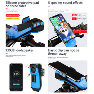 4 modos <span class=keywords><strong>de</strong></span> luz <span class=keywords><strong>de</strong></span> <span class=keywords><strong>la</strong></span> bicicleta <span class=keywords><strong>de</strong></span> ciclismo titular <span class=keywords><strong>de</strong></span> teléfono Faro <span class=keywords><strong>de</strong></span> bicicleta soporte para teléfono móvil USB recargable soporte <span class=keywords><strong>de</strong></span> bicicleta <span class=keywords><strong>de</strong></span> <span class=keywords><strong>la</strong></span> lámpara frontal - Product Image 4