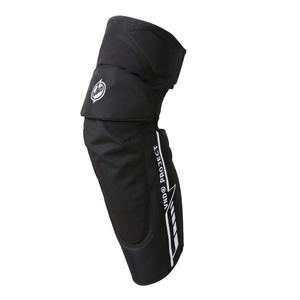 Genouillères de cyclisme de course professionnelles à prix compétitif, noires, anti-collision, imperméables, légères et respirantes - Product Image 1