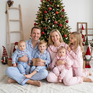 Family Matching Pajamas Set Plaid <strong>Kids</strong> Girls' Pajamas Set Cotton Loungewear Holiday <strong>Christmas</strong> <strong>Pjs</strong> Adult Sleepwear - Product Image 2