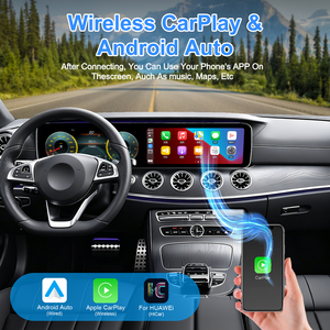 เครื่องนำทาง GPS สำหรับรถยนต์ NaviHua จอคู่ ระบบแอนดรอยด์ 8GB+128GB ความละเอียด 1920*1080 สำหรับรถยนต์เมอร์เซเดส-เบนซ์ E-Class W213 ปี 2016-2018 - Product Image 4