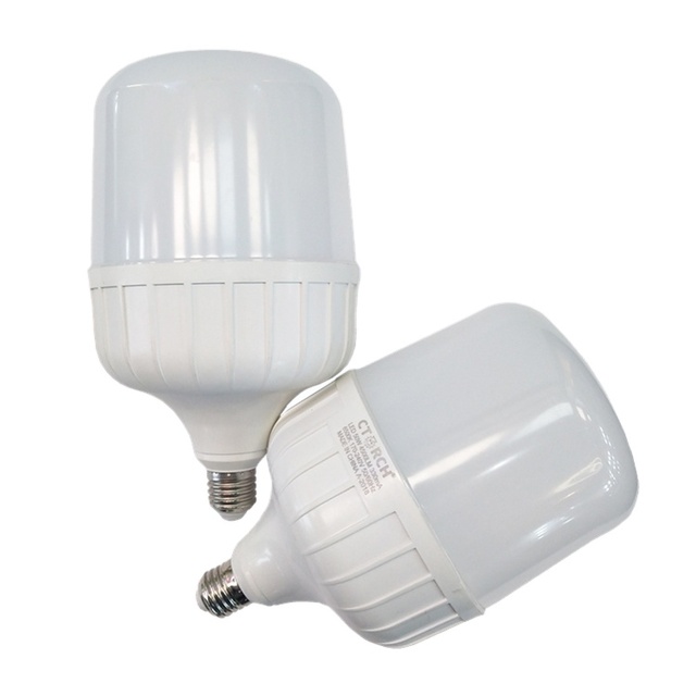 Hot Selling T-Type LED Bulb T80 T100 T120 T140 T160 20W-150W E27/E40/B22 Base Warranty for Residential AC Power Supply CTORCH