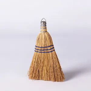 Hand Broom Desktop Broom Natural Straw Broom