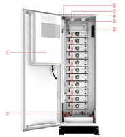 Batterie solaire LiFePO4 Deye GE-F60 haute tension pour petites entreprises et collectivités, 61,44 kWh, à vendre