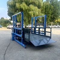 Plateforme élévatrice hydraulique DAHUI pour conteneurs, niveleur de quai portable, plateforme de chargement rapide 2T 3T certifiée CE, temps de levage de 30 secondes