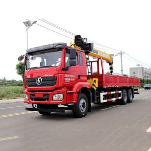 รถบรรทุกติดเครน Shacman Delong 6*4 12 ตัน สำหรับงานก่อสร้าง ยก ขนส่ง และโลจิสติกส์ - Product Image 2