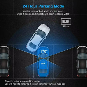 <span class=keywords><strong>Cam</strong></span>éra de voiture 4K 3 canaux Enregistrement en boucle cachée à 170 ° GPS et Wi-Fi Vision de nuit <span class=keywords><strong>Cam</strong></span>éra de tableau de bord universelle avec boîte noire pour toutes les voitures - Product Image 6