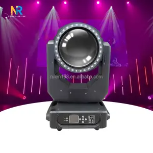 Venta caliente 300W con haz de luz LED RGB DMX haz de cabeza móvil RGB luz estroboscópica LED disco láser luces de escenario